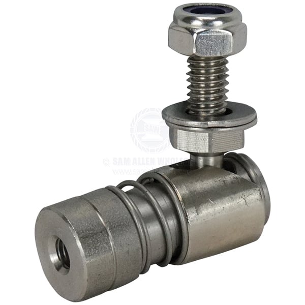 Ball joint SS 1/4-28UNF x 1/4-28UNF stud | Sam Allen
