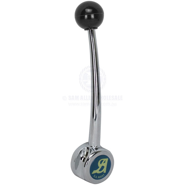 Engine control replacement chrome handle black knob suit 83645/83650 | Sam Allen