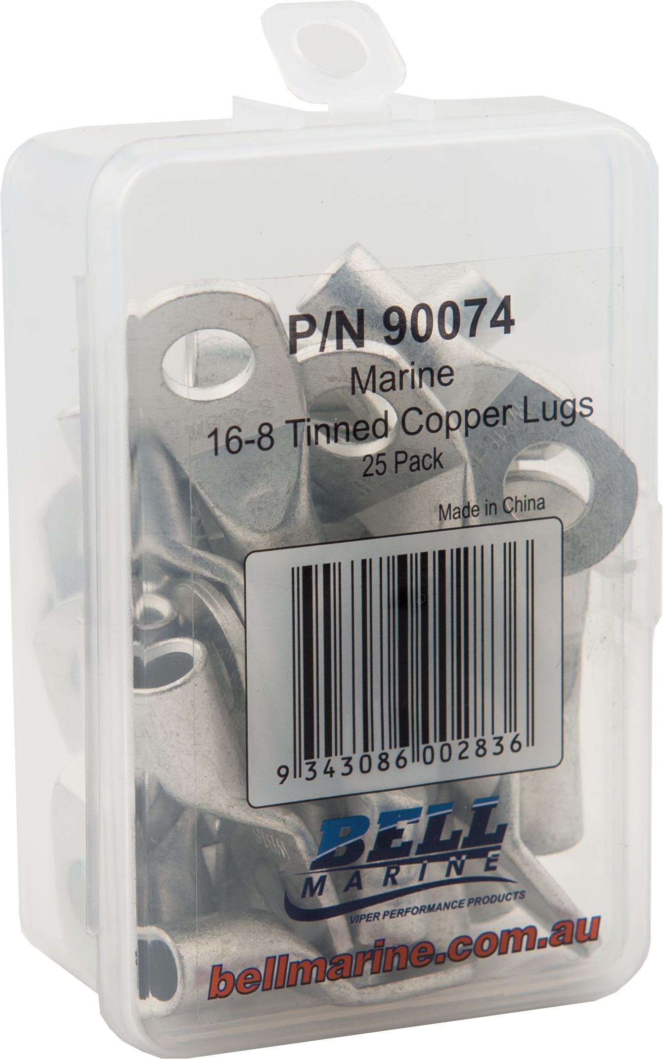 Tinned Copper Lug 16-8mm - 25 Pack