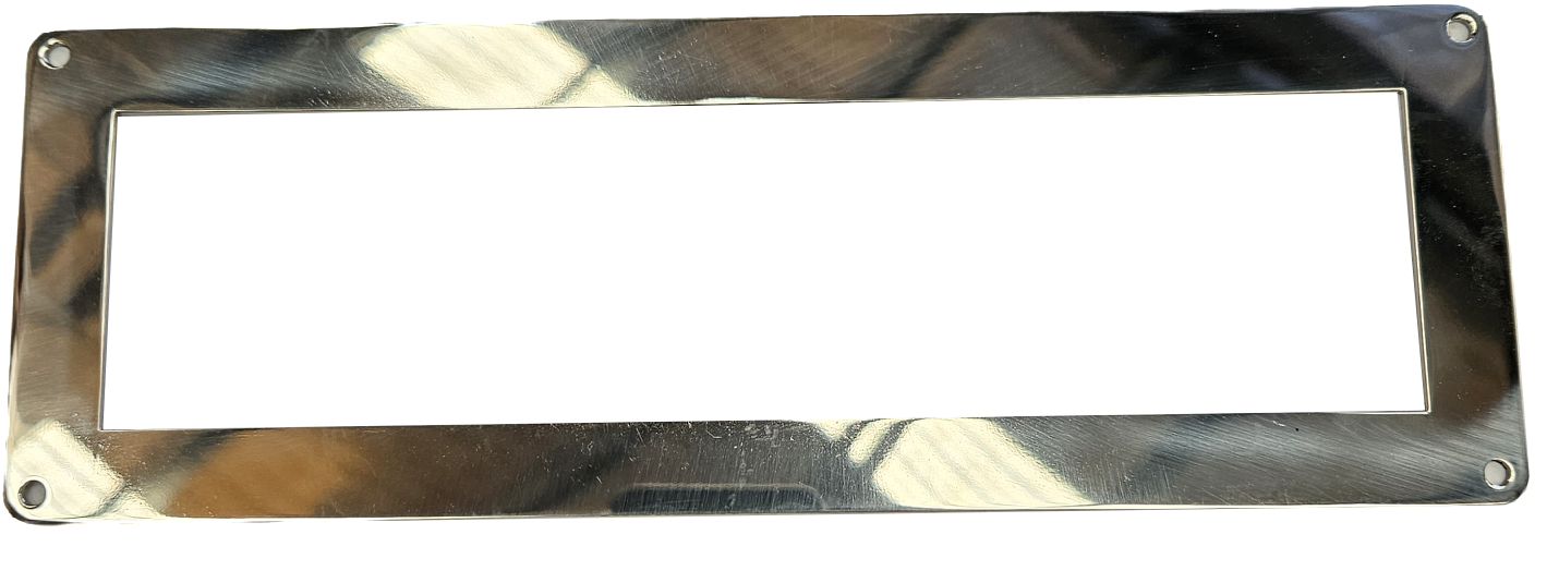 316 Stainless Steel Modular Switch Face Plate - 8 Gang