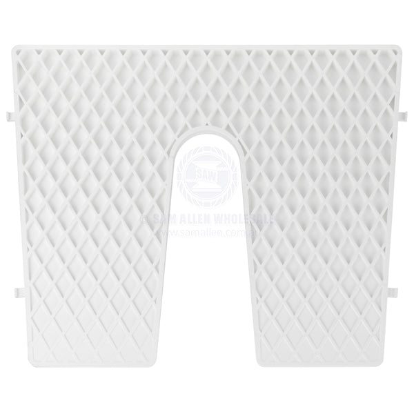 Transom Pad 45X36 Tilted 2.5-19.5mm white