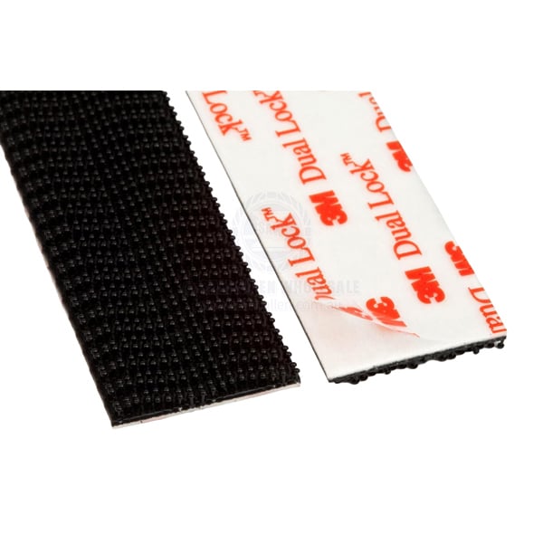 3M Scotch HD hook & loop fastener self adhesive 2 pairs 76 x 25mm