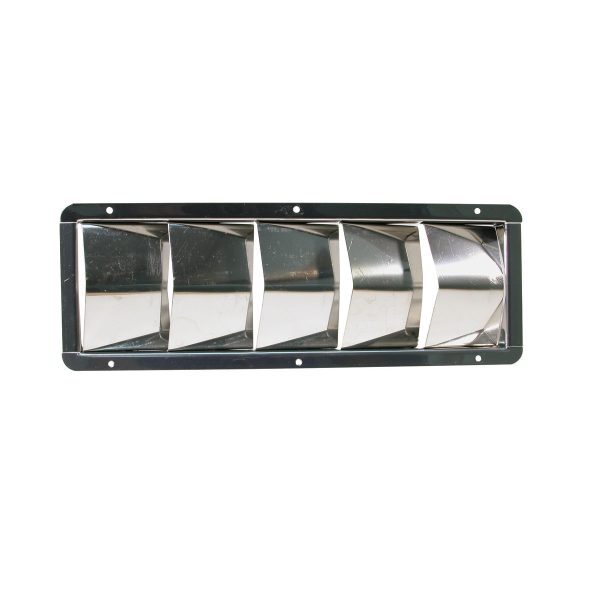 Louvre Vents - Stainless Steel 'V'