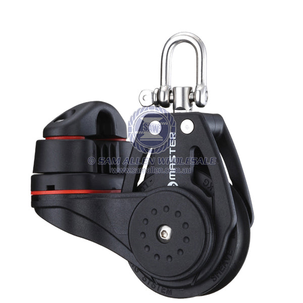 Block Tersma single swivel shackle top with cam 57mm BB sheave | Sam Allen