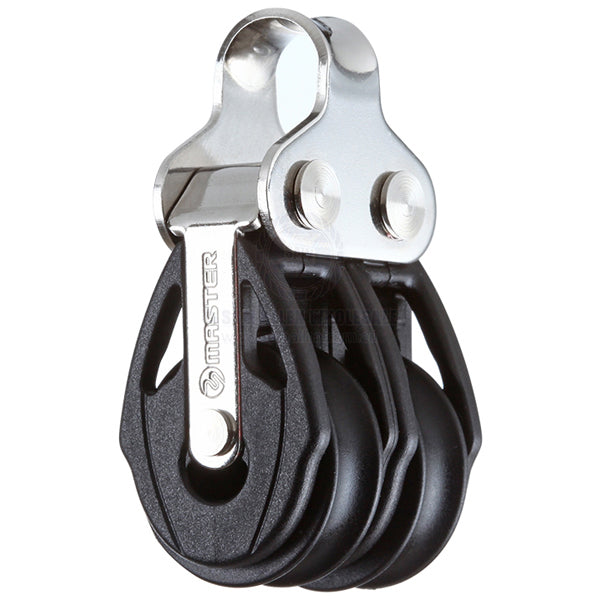 Block Tersma double fixed loop top 22 x 6mm BB sheaves | Sam Allen