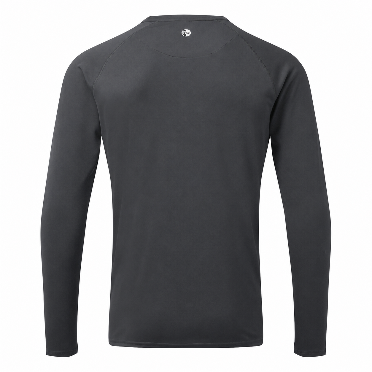 Men's UV Tec Long Sleeve Tee- Charcoal