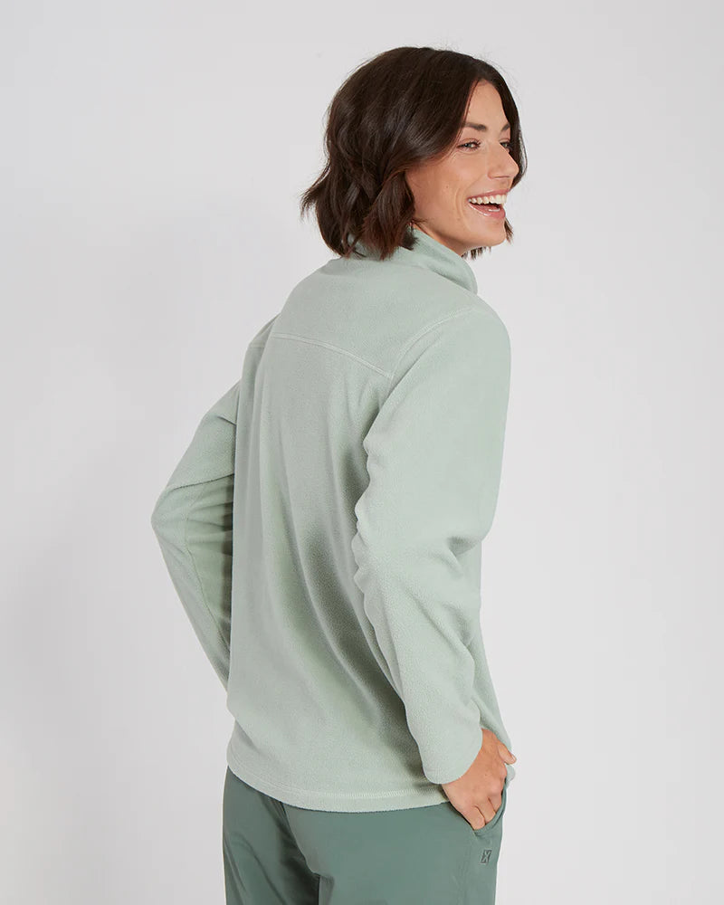 Milanesia 1/4 Zip Neck Ladies Seawool Fleece
