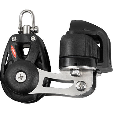 Ronstan Series 40 Orbit Blocks  Single block, adjustable cleat, swivel shackle head