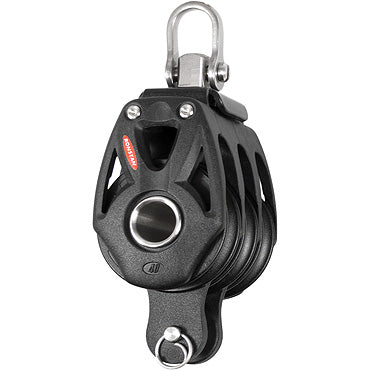 Ronstan Series 40 Orbit Blocks Triple block, becket, swivel shackle head