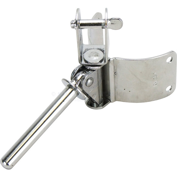 Gooseneck Riley SS fixed band with tack & 3/8 pin - pack of 10