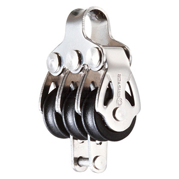 Block Tersma triple & becket loop top 16 x 5mm nylon BB sheaves | Sam Allen