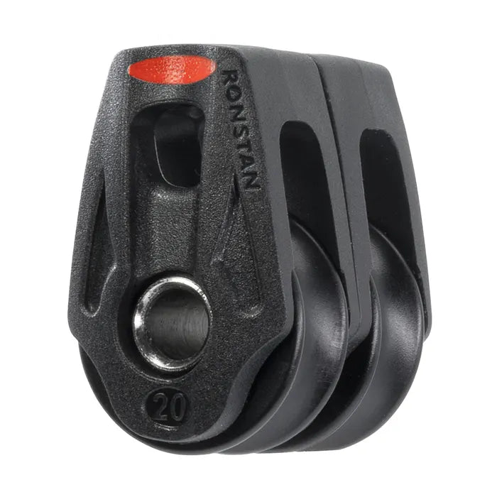 Ronstan RF25209 Series 20 Ball Bearing Lashing Orbit Block™, Double