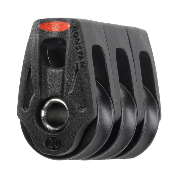 Ronstan Series 20 Orbit Block, Triple Lashing