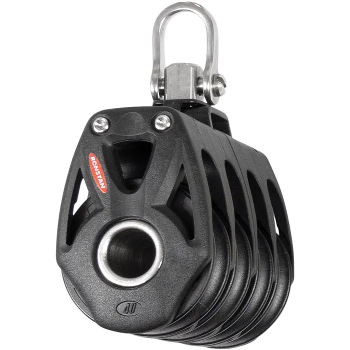 Series 40 Ball Bearing Orbit Block™, Quad, Shackle Head