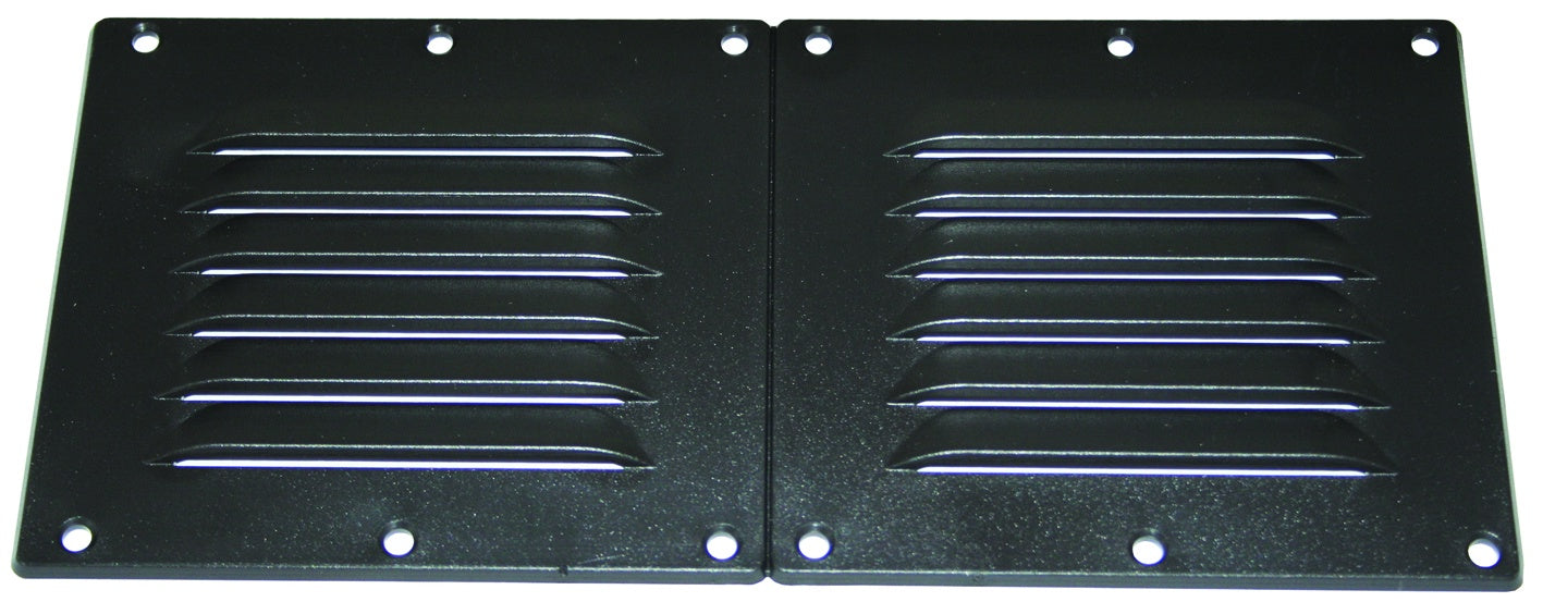 Vent -Plastic Louvre Black