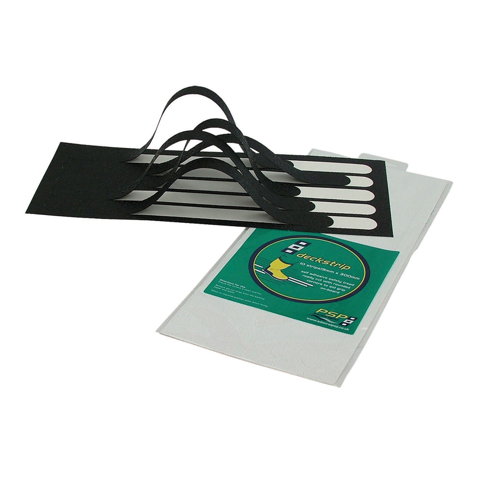 Deckstrip - 10 per set Black 19mm x 300mm
