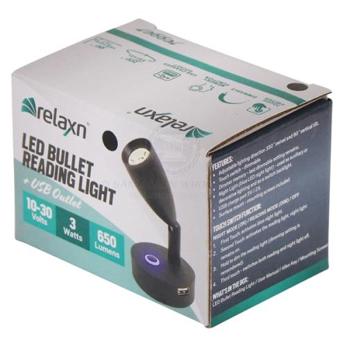 RELAXN LED BULLET READING LIGHT