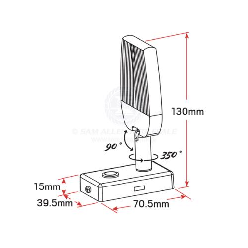 RELAXN LED BLADE READING LIGHT