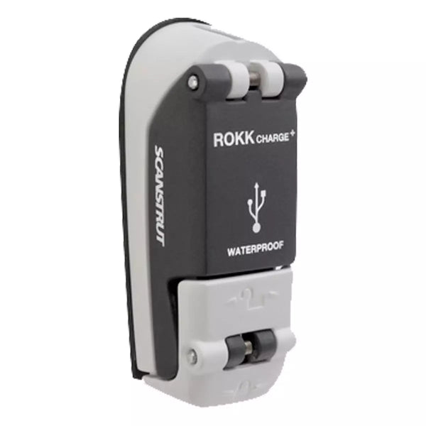 SCANSTRUT ROKK CHARGER SOCKET DUAL USB 12 24V LOW PROFILE