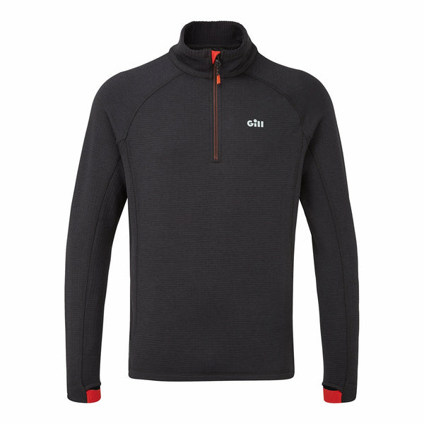 OS Thermal Zip Neck-Graphite