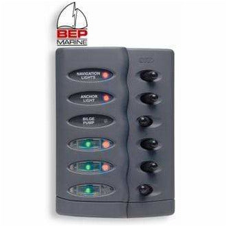 BEP 6 Switch Waterproof with PTC Fuses