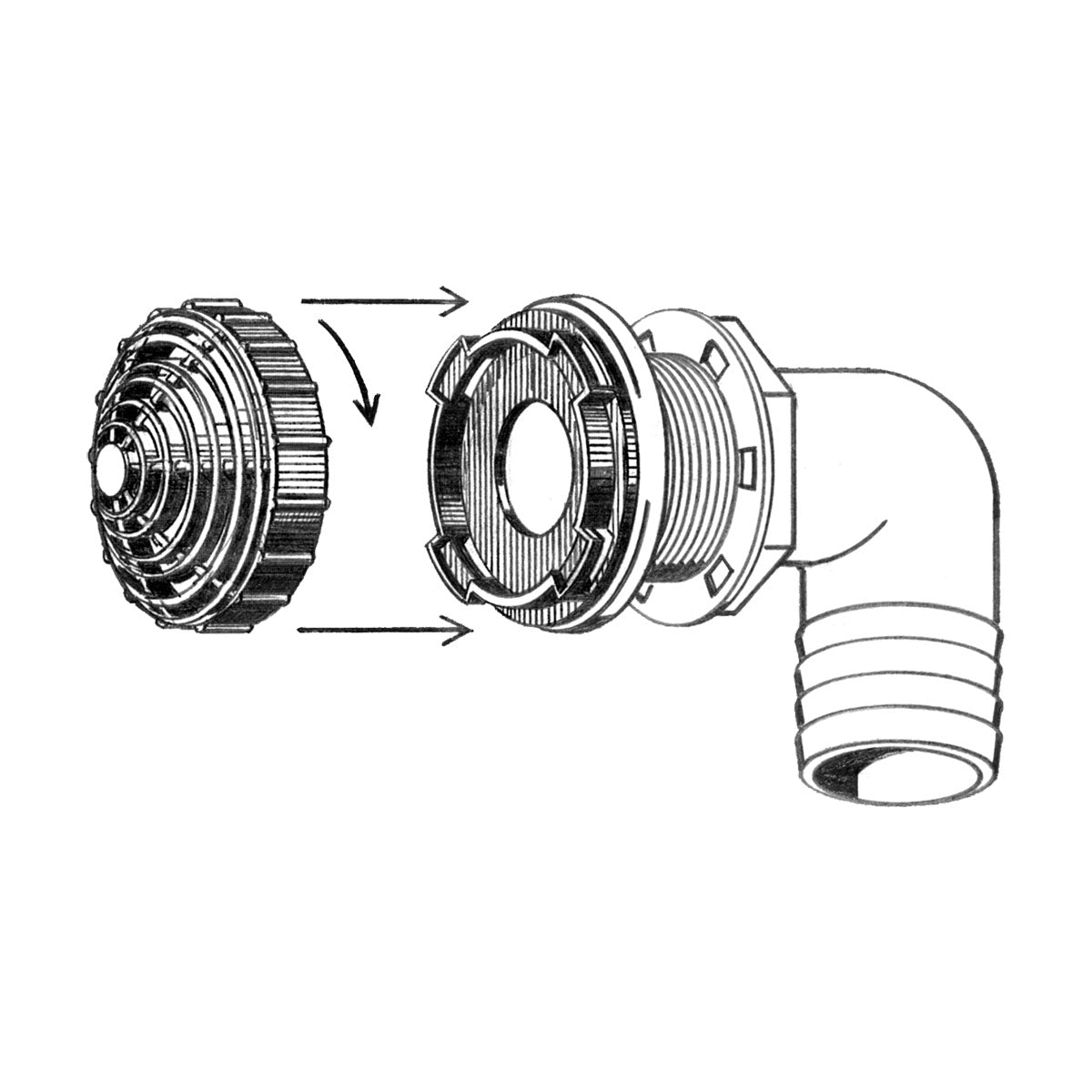Overflow Fittings with Filters