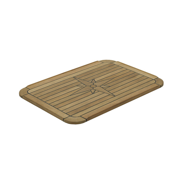 Nautic Star Square Teak Table Tops - Rounded Corners