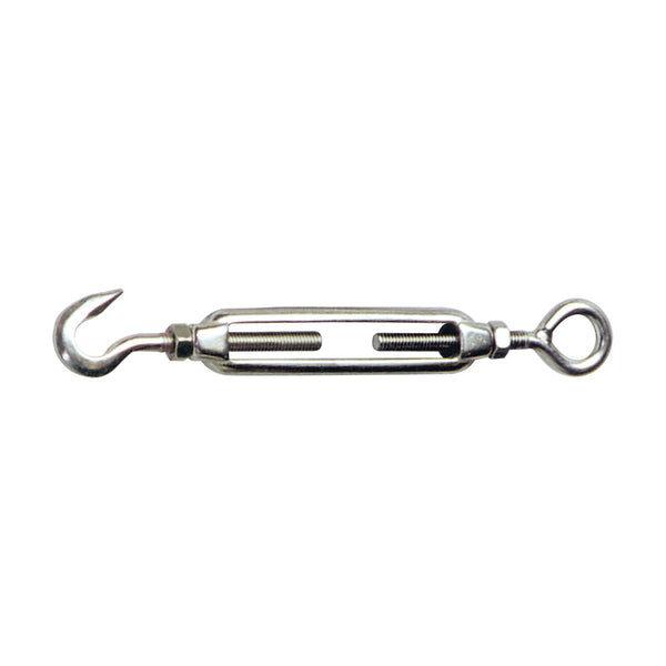 BLA Open Body Turnbuckles - Stainless Steel Hook and Eye