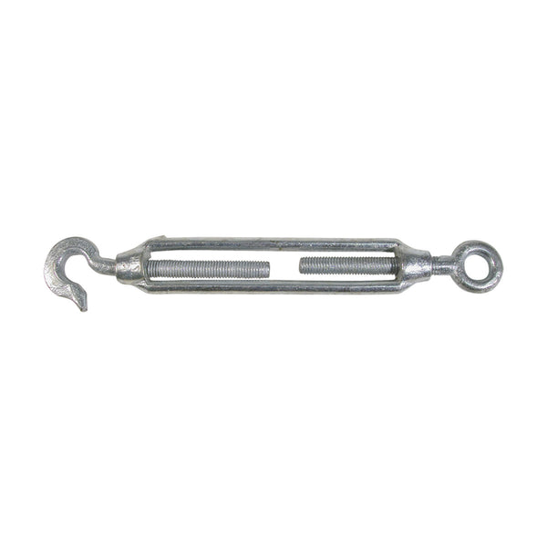 BLA Open Body Turnbuckles - Galvanised Hook and Eye