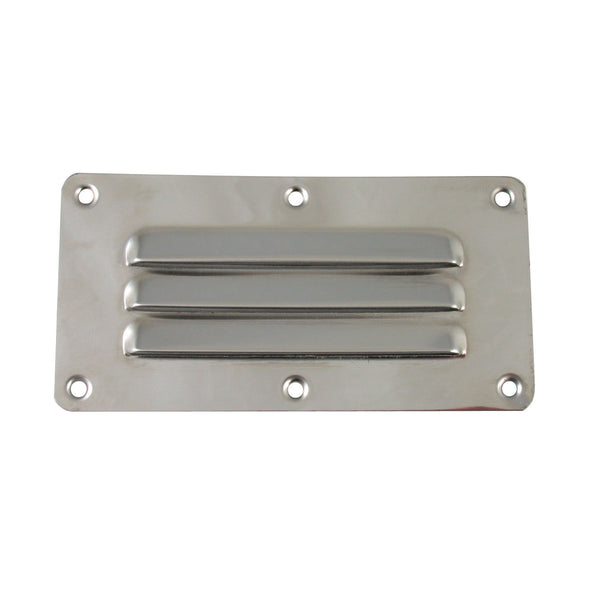 Louvre Vents - Stainless Steel Low Profile