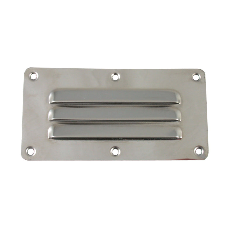 Louvre Vents - Stainless Steel Low Profile