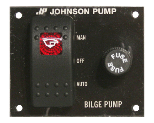 Johnson Bilge Pump 3 Way Switch Panel
