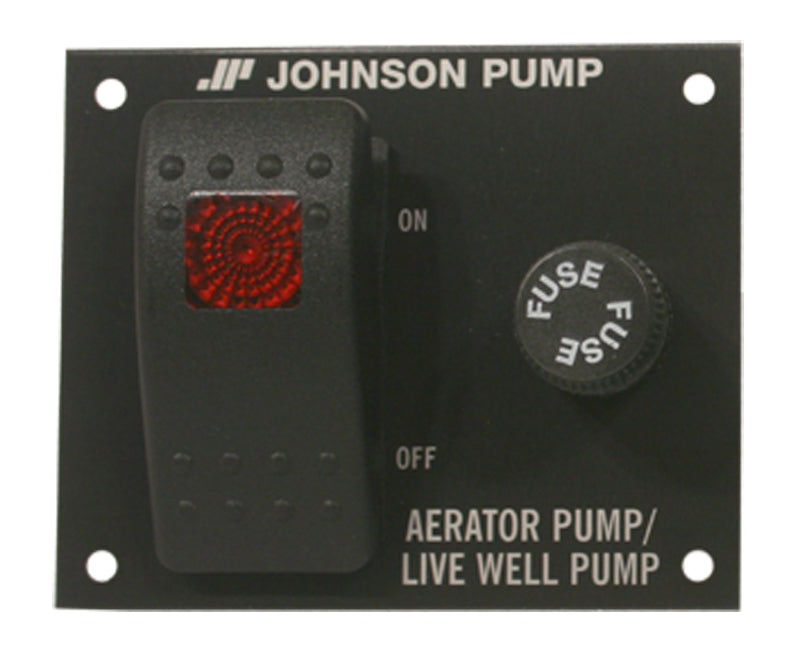 Johnson Live Well Pump Switch Panel