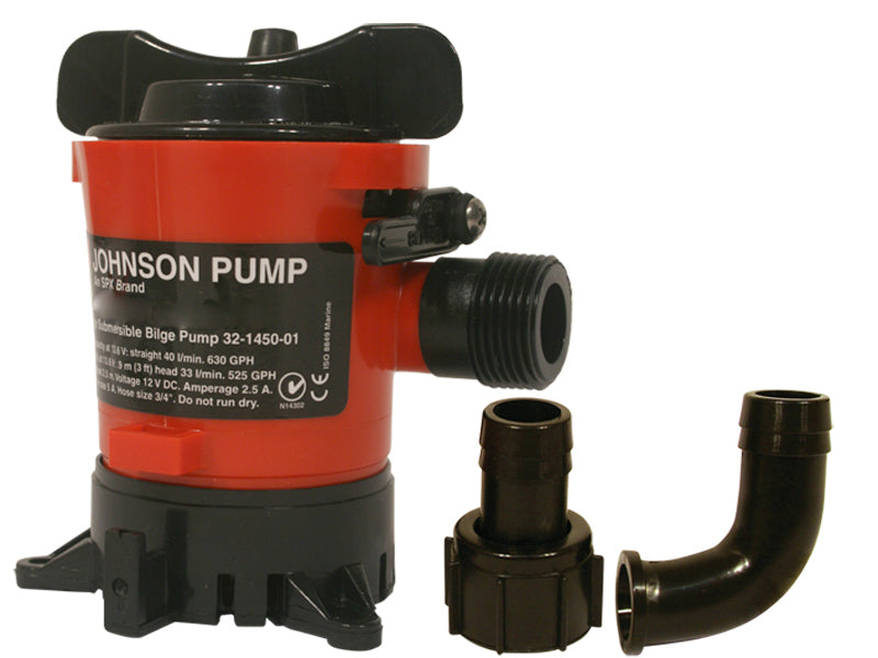 Johnson Cartridge Bilge Pumps - Clamshell Packed