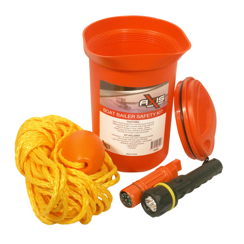 Boat Bailer Safety Kit
