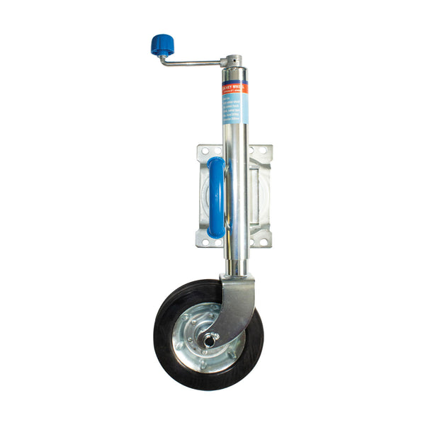 ARK Jockey Wheel - Swing-Away 200mm Rubber Wheel