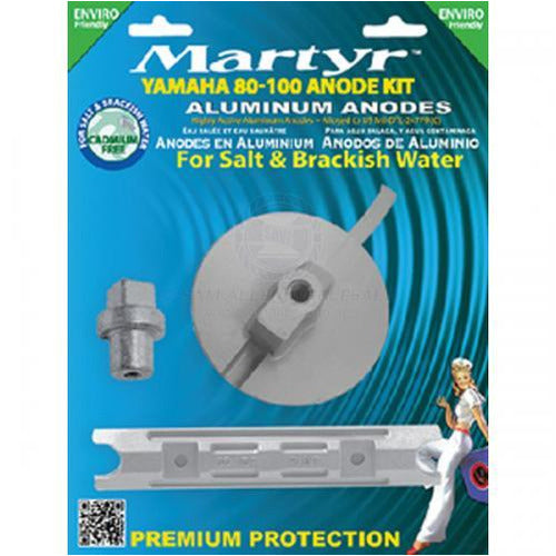 ANODE KITS - MARTYR ALUMINIUM YAMAHA-80-100 HP Al