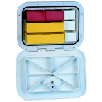 Hatch -Dlx Tackle Box Wht