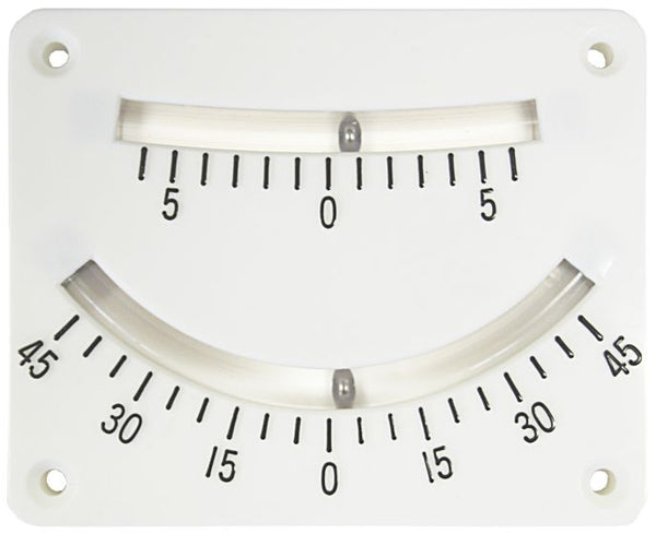 Dual Scale Inclinometer