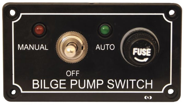 Bilge Pump Control Panel 90 x 50mm