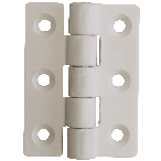 Hinges -Nylon White 75mm