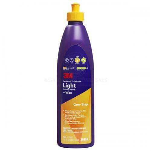 3M Perfect-It Gelcoat Light Cutting Polish + Wax (One-Step)