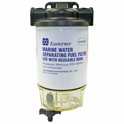 Water Separating Fuel Filter With Clear Bowl And Drain