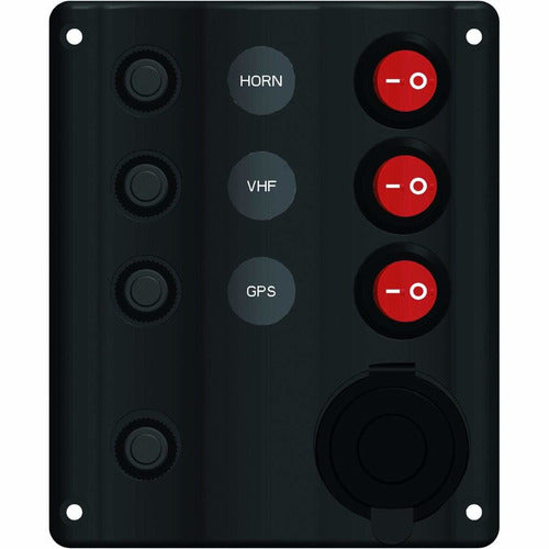 Switch Panels - Wave Design inc Circ Breakers & Socket Outlet