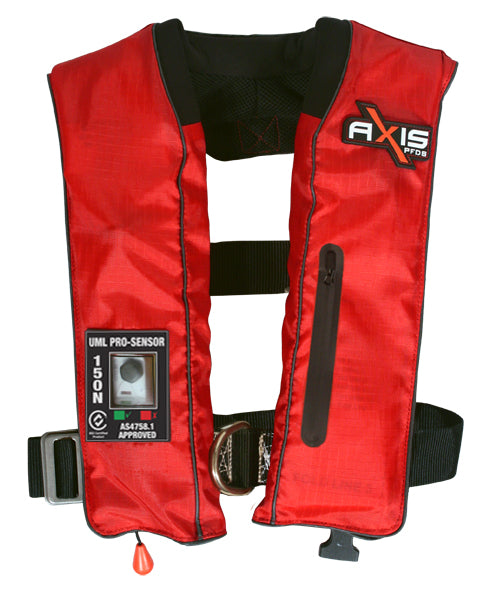 Axis Inflatable Pfd - “Offshore Pro 150 With Harness”