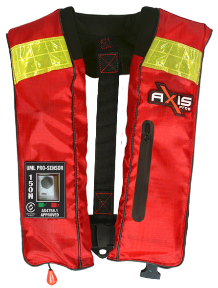 Axis Inflatable Pfd - “Offshore Pro 150 Mk2” - Automatic