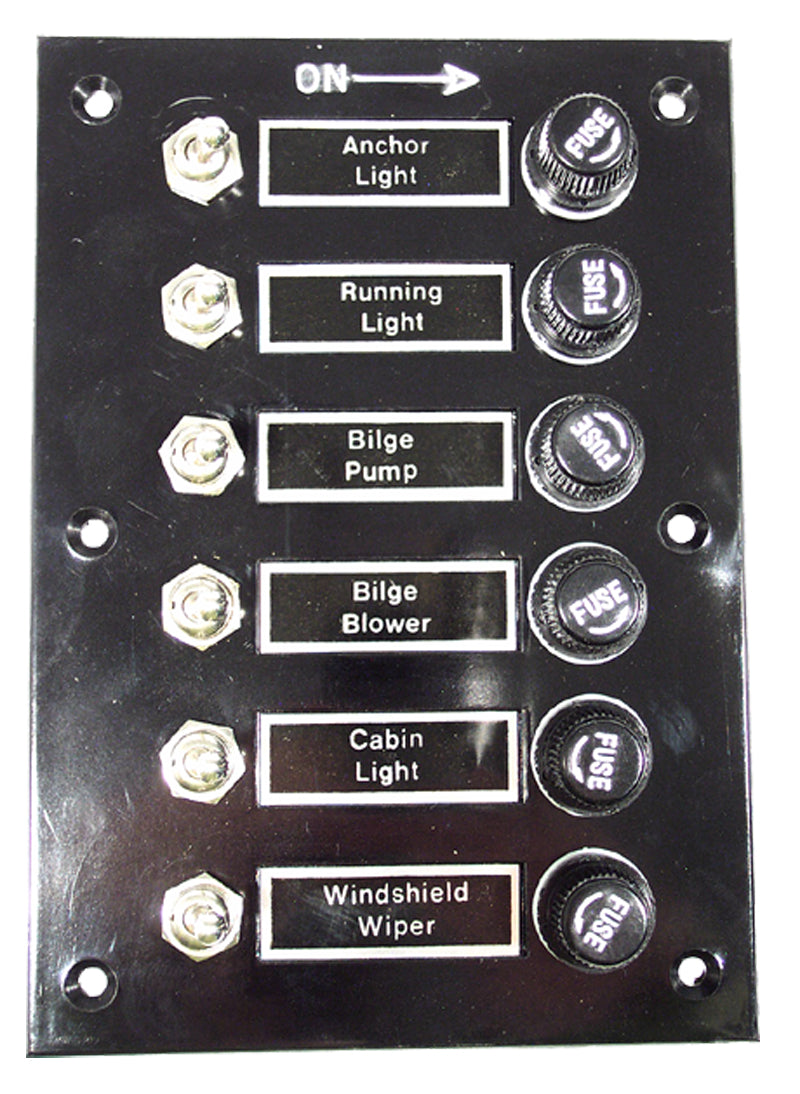 Standard Switch Panels - Black