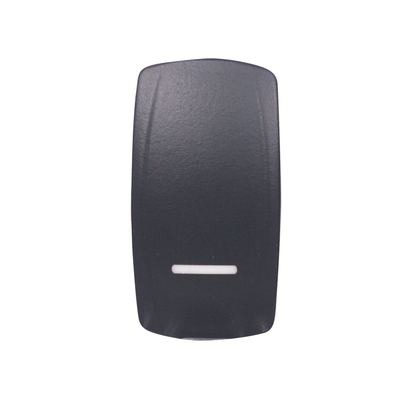 Laser Etched Water Resistant Rocker Switches - Red Illuminated