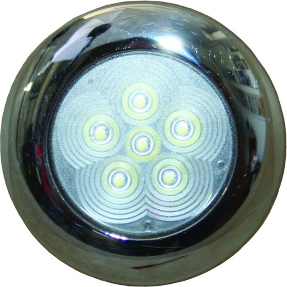 LED Interior Light - Flush Stainless