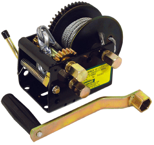 Jarrett Hand Winches - 10:5:1, 3 Speed